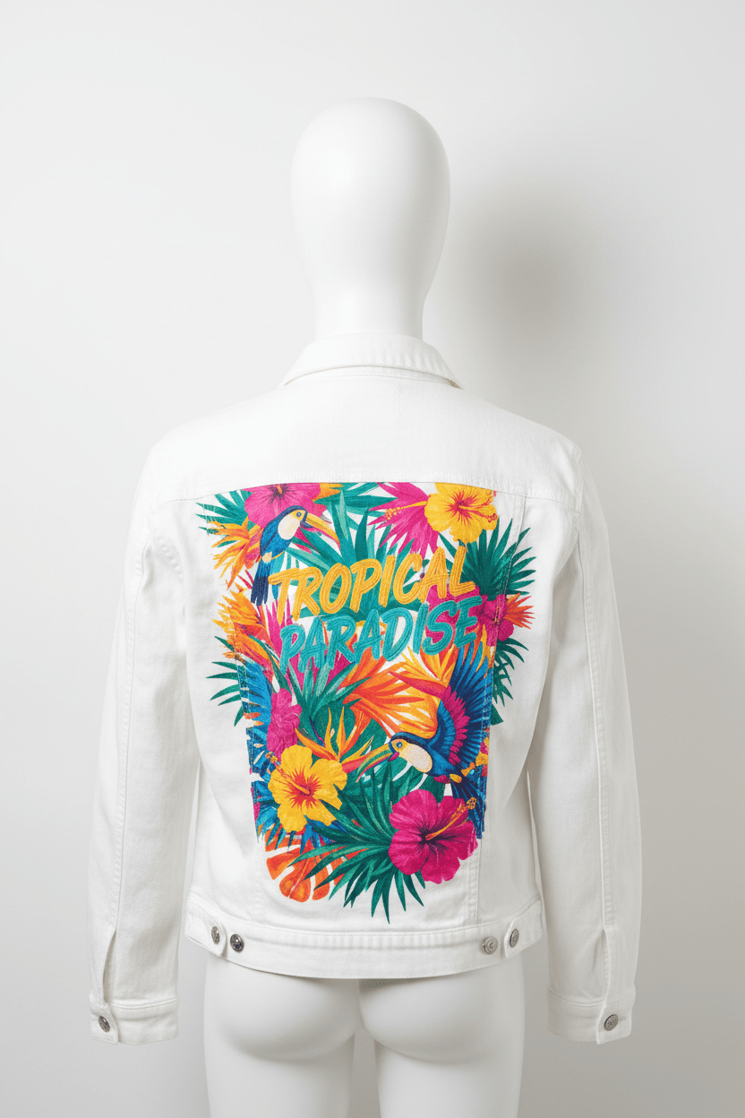 Custom Denim Jacket - Eden's Custom Apparel & Graphics