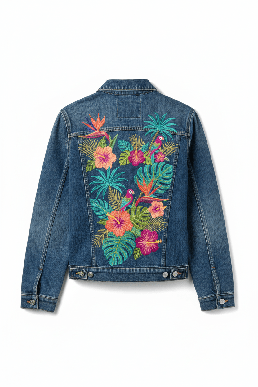 Custom Denim Jacket - Eden's Custom Apparel & Graphics