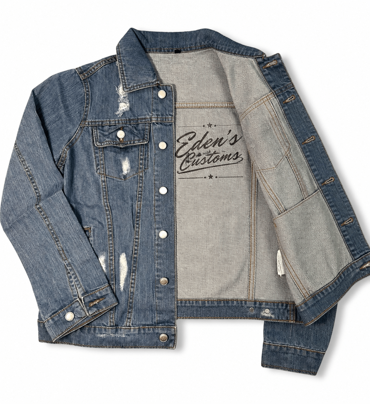 Custom Denim Jacket - Eden's Custom Apparel & Graphics