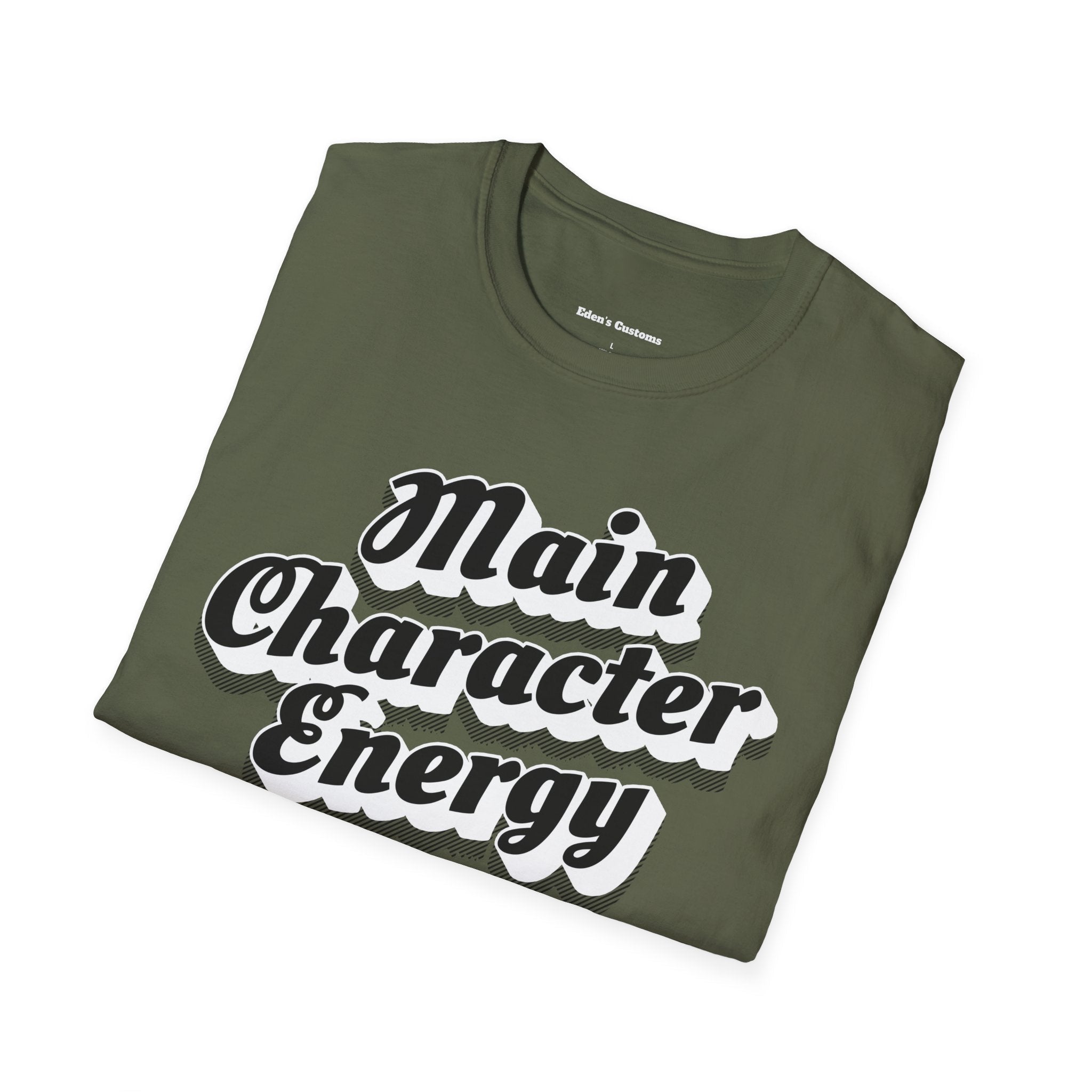 Main Character Affirmation T-Shirt — Positive Self - Love Tee - Eden's Custom Apparel & Graphics