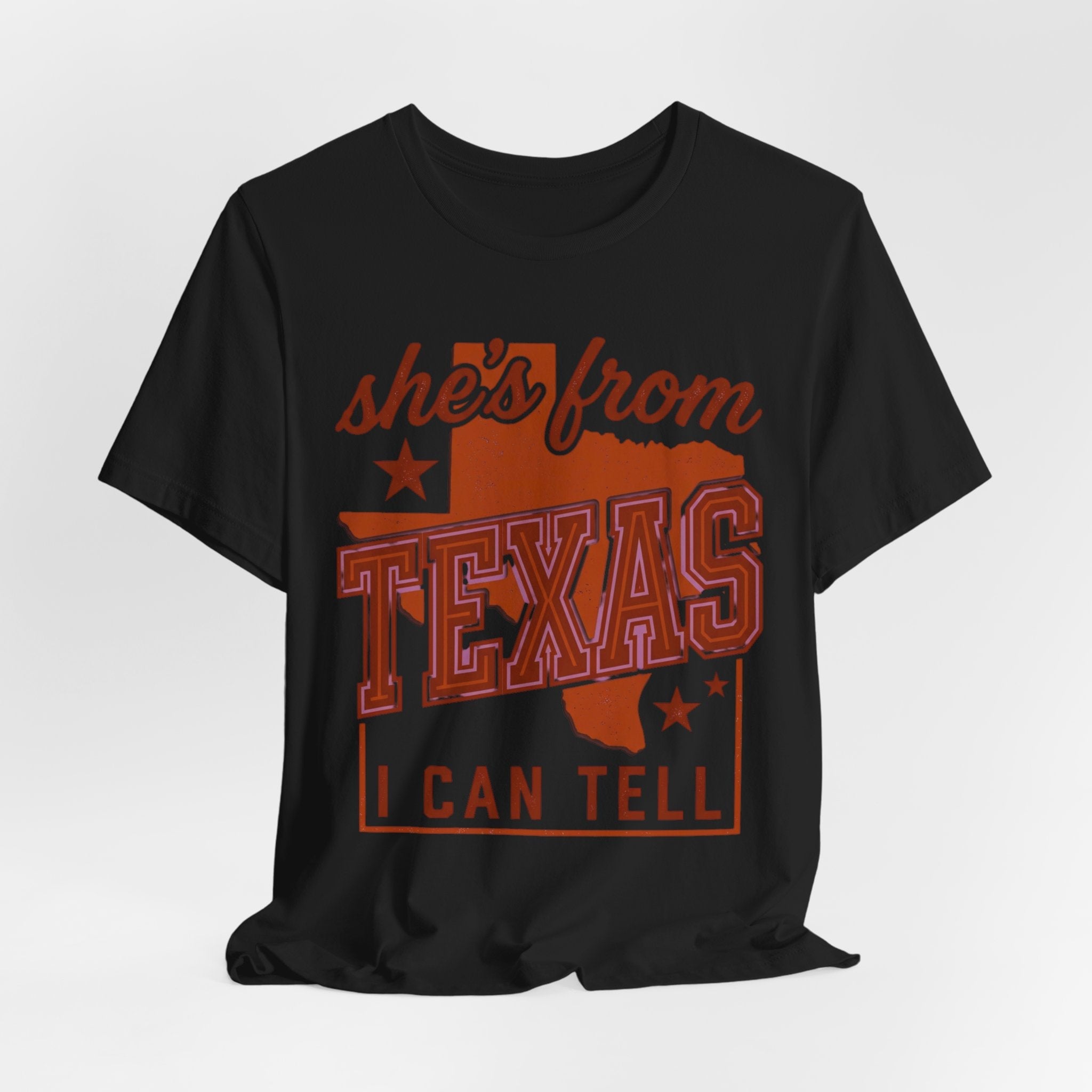 She's From Texas Tee | Texas Pride, Southern Cowgirl State Shirt - Eden's Custom Apparel & Graphics