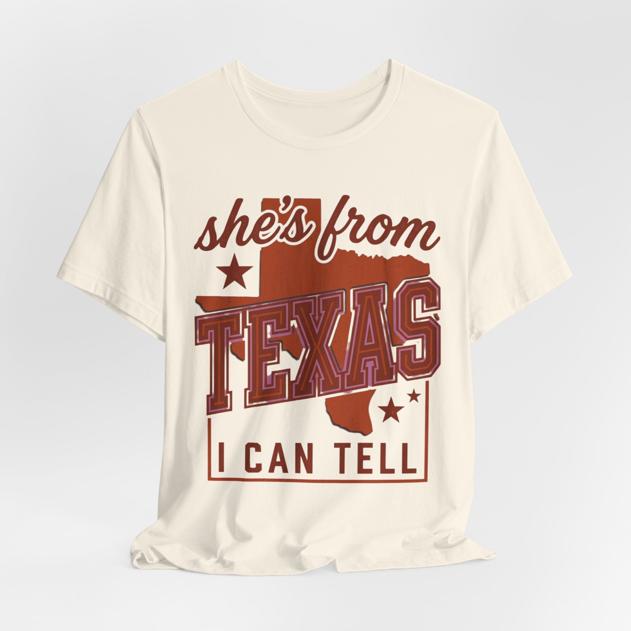 She's From Texas Tee | Texas Pride, Southern Cowgirl State Shirt - Eden's Custom Apparel & Graphics