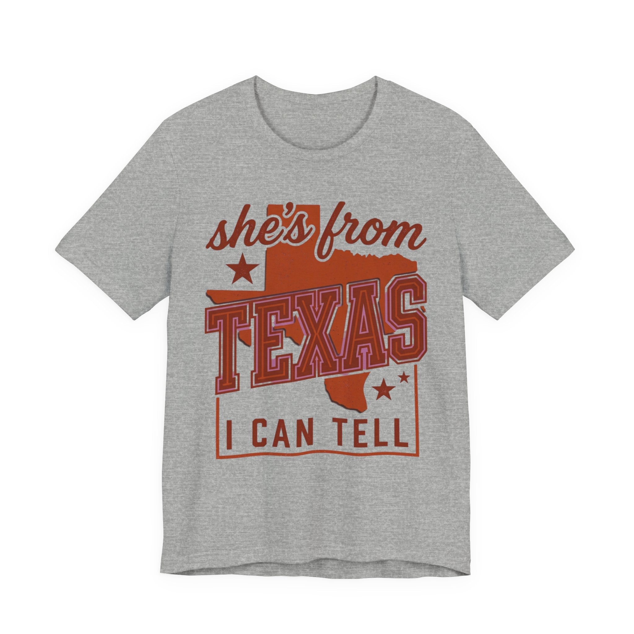 She's From Texas Tee | Texas Pride, Southern Cowgirl State Shirt - Eden's Custom Apparel & Graphics